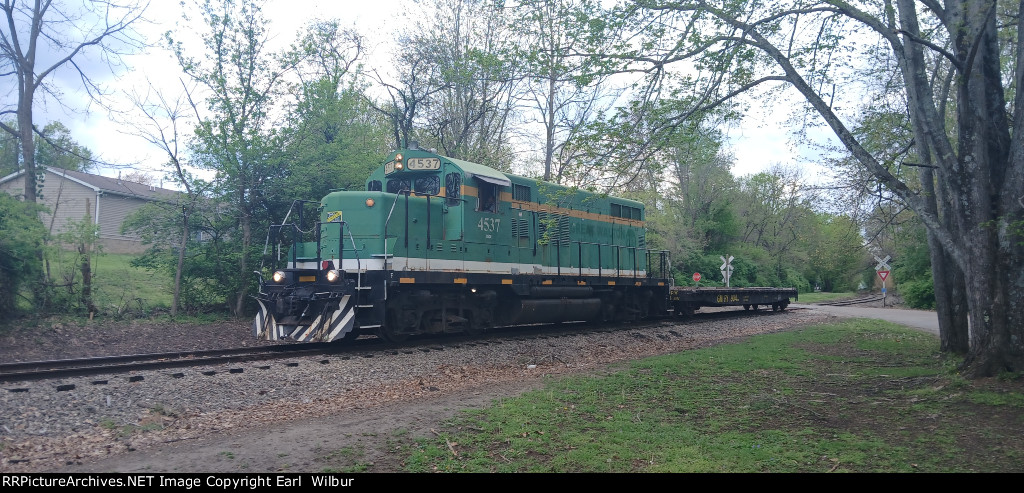 Ohio South Central Railroad (OSCR) 4537